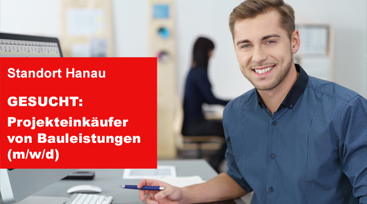 Gesucht: Projekteinkäufer Von Bauleistungen (m/w/d)
